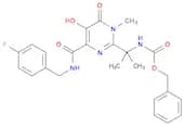 Carbamic acid,[1-[4-[[[(4-fluorophenyl)methyl]amino]carbonyl]-1,6-dihydro-5-hydroxy-1-methyl-6-oxo…