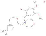 Morpholinium,4-[(2-bromo-4,5-dimethoxyphenyl)methyl]-4-[2-[2-(6,6-dimethylbicyclo[3.1.1]hept-2-yl)…