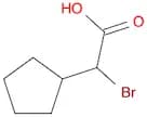Cyclopentaneacetic acid, a-bromo-