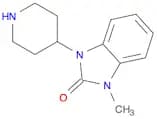1-Methyl-3-(piperidin-4-yl)-1,3-dihydro-2H-benzimidazol-2-one