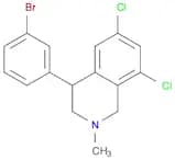 Isoquinoline,4-(3-bromophenyl)-6,8-dichloro-1,2,3,4-tetrahydro-2-methyl-