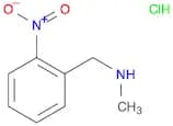 Benzenemethanamine, N-methyl-2-nitro-, monohydrochloride