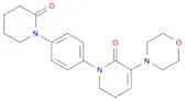 5-morpholin-4-yl-1-[4-(2-oxopiperidin-1-yl)phenyl]-2,3-dihydropyridin-6-one