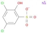 Benzenesulfonic acid, 3,5-dichloro-2-hydroxy-, monosodium salt