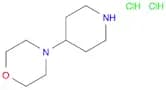 Morpholine, 4-(4-piperidinyl)-, monohydrochloride