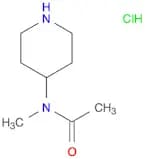 Acetamide, N-​methyl-​N-​4-​piperidinyl-​, hydrochloride (1:1)