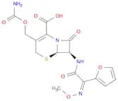 5-Thia-1-azabicyclo[4.2.0]oct-2-ene-2-carboxylic acid,3-[[(aminocarbonyl)oxy]methyl]-7-[[(2Z)-2-fu…