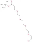 3,6,9,12-Tetraoxapentadecan-15-oic acid, 1-bromo-, 1,1-dimethylethylester