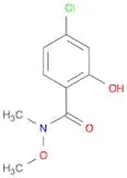 Benzamide, 4-chloro-2-hydroxy-N-methoxy-N-methyl-