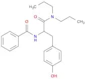 N-[(2R)-1-(dipropylamino)-3-(4-hydroxyphenyl)-1-oxopropan-2-yl]benzamide