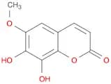 2H-1-Benzopyran-2-one, 7,8-dihydroxy-6-methoxy-