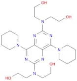 2-({6-[bis(2-hydroxyethyl)amino]-4,8-bis(piperidin-1-yl)pyrimido[5,4-d][1,3]diazin-2-yl}(2-hydroxy…