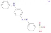 Benzenesulfonic acid, 3-[[4-(phenylamino)phenyl]azo]-, monosodiumsalt
