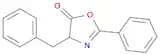 5(4H)-Oxazolone, 2-phenyl-4-(phenylmethyl)-