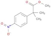 Benzeneacetic acid, a,a-dimethyl-4-nitro-, methyl ester