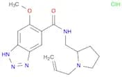1H-Benzotriazole-5-carboxamide,6-methoxy-N-[[1-(2-propenyl)-2-pyrrolidinyl]methyl]-, monohydrochlo…