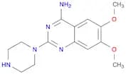 2-piperazine-4-amino-6,7-dimethoxyquinazoline