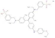 Benzenemethanaminium,N-[4-[[4-[(4-ethoxyphenyl)amino]phenyl][4-[ethyl[(3-sulfophenyl)methyl]amino]…