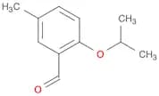 Benzaldehyde, 5-methyl-2-(1-methylethoxy)-