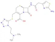 (6R,7R)-7-[2-(2-amino-1,3-thiazol-4-yl)acetamido]-3-[({1-[2-(dimethylamino)ethyl]-1H-1,2,3,4-tetra…