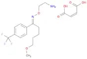 (2Z)-but-2-enedioic acid; (E)-(2-aminoethoxy)({5-methoxy-1-[4-(trifluoromethyl)phenyl]pentylidene}…