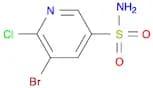 5-Bromo-6-chloropyridine-3-sulfonamide