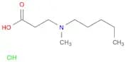 3-(N-Methylpentylamino)propionic acid, HCl
