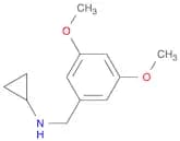 N-[(3,5-dimethoxyphenyl)methyl]cyclopropanamine