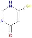 4(1H)-Pyrimidinone, 6-mercapto-
