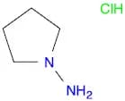 1-​Pyrrolidinamine, hydrochloride (1:1)