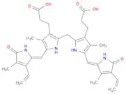 21H-Biline-8,12-dipropanoic acid,2,17-diethenyl-1,10,19,22,23,24-hexahydro-3,7,13,18-tetramethyl-1…