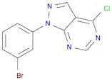 1-(3-Bromophenyl)-4-chloro-1h-pyrazolo[3,4-d]pyrimidine