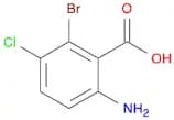 Benzoic acid, 6-amino-2-bromo-3-chloro-