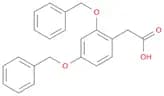 Benzeneacetic acid, 2,4-bis(phenylmethoxy)-