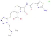 5-Thia-1-azabicyclo[4.2.0]oct-2-ene-2-carboxylic acid,7-[[(2-amino-4-thiazolyl)acetyl]amino]-3-[[[…