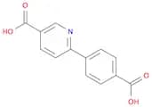 3-Pyridinecarboxylic acid, 6-(4-carboxyphenyl)-