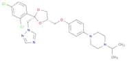 Piperazine,1-[4-[[(2R,4S)-2-(2,4-dichlorophenyl)-2-(1H-1,2,4-triazol-1-ylmethyl)-1,3-dioxolan-4-yl…