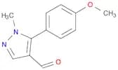 5-(4-Methoxyphenyl)-1-methyl-1H-pyrazole-4-carboxaldehyde