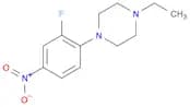 1-Ethyl-4-(2-fluoro-4-nitrophenyl)piperazine