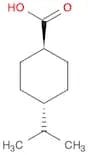 Cyclohexanecarboxylic acid, 4-(1-methylethyl)-, trans-
