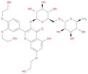 4H-1-Benzopyran-4-one,2-[3,4-bis(2-hydroxyethoxy)phenyl]-3-[[6-O-(6-deoxy-a-L-mannopyranosyl)-b-D-…