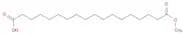 Octadecanedioic acid, monomethyl ester
