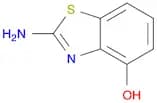 4-Benzothiazolol, 2-amino-