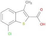 7-Chloro-3-Methylbenzo[b]Thiophene-2-Carboxylic Acid