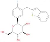 D-Glucitol,1,5-anhydro-1-C-[3-(benzo[b]thien-2-ylmethyl)-4-fluorophenyl]-, (1S)-