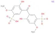 Benzenesulfonic acid, 3,3'-carbonylbis[4-hydroxy-6-methoxy-, disodiumsalt