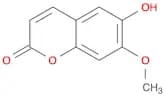 2H-1-Benzopyran-2-one, 6-hydroxy-7-methoxy-