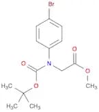 Methyl 2-((4-bromophenyl)(tert-butoxycarbonyl)amino)acetate