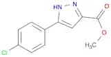 1H-Pyrazole-3-carboxylic acid, 5-(4-chlorophenyl)-, methyl ester