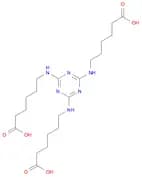 Hexanoic acid, 6,6',6''-(1,3,5-triazine-2,4,6-triyltriimino)tris-